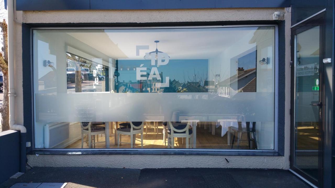 Hotel L'Ideal Le Mountbatten Arromanches-les-Bains Exterior foto